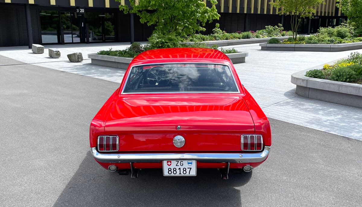 Slideshow Bild 7 Ford Mustang 289 (1966)